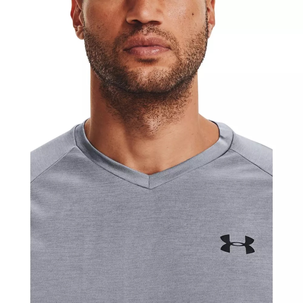 Men's Tech 2.0 V-Neck Steel Tee - 5
