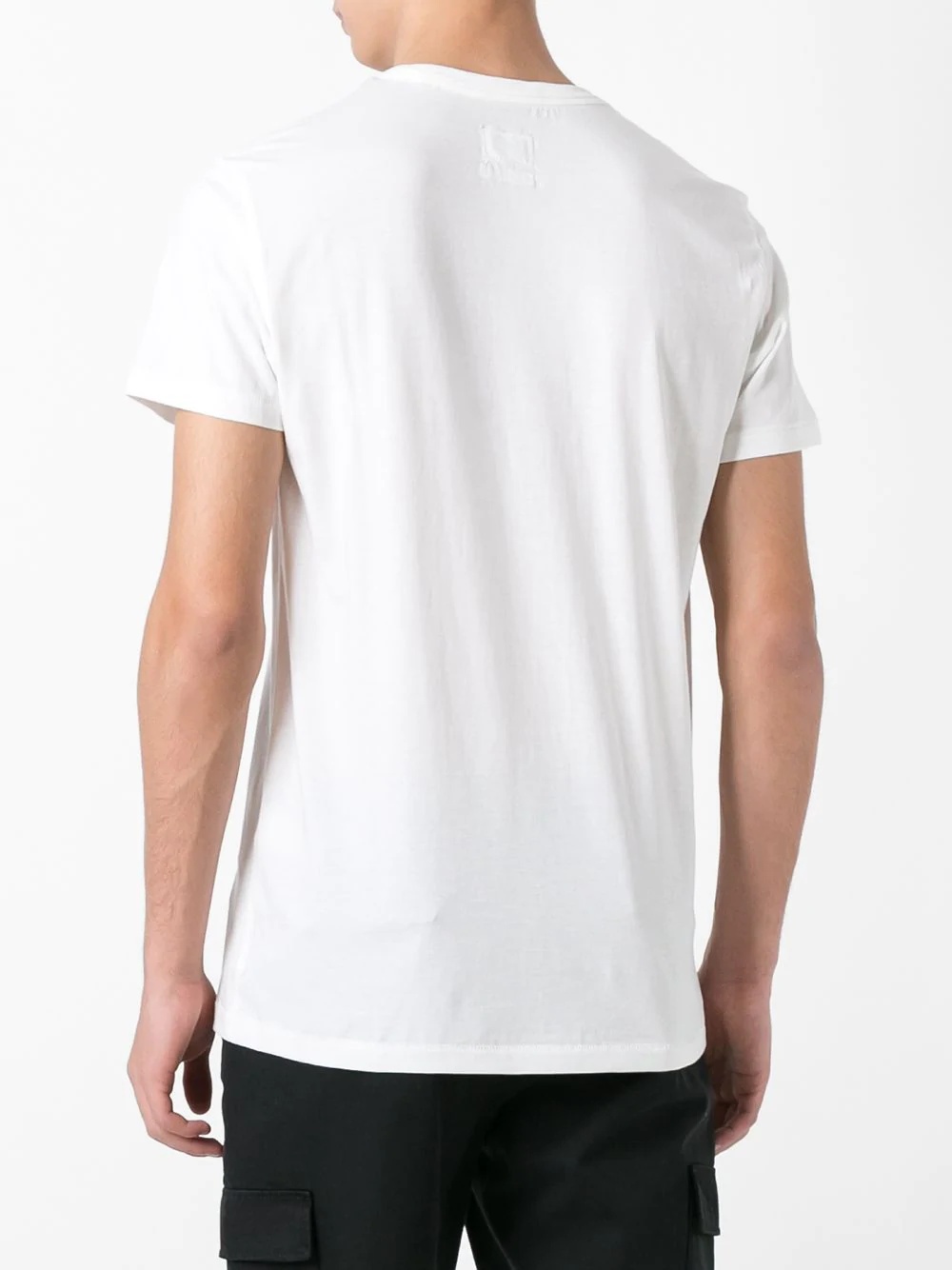 plain jersey T-shirt  - 4