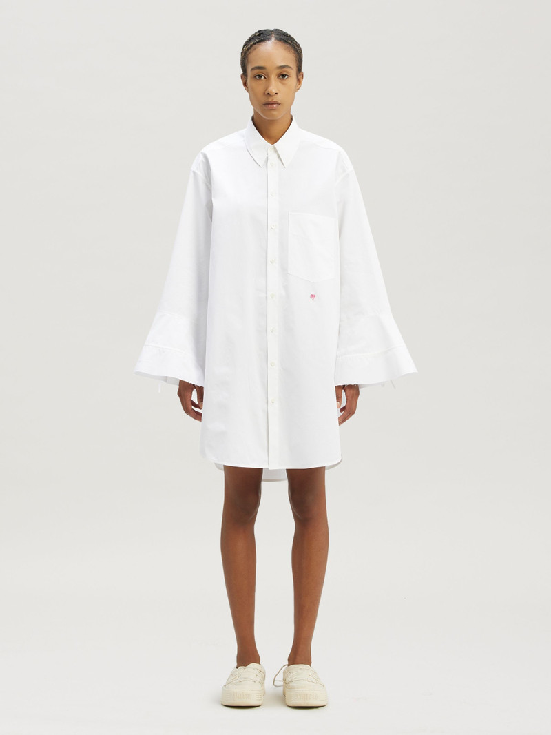 Wide Cuff Shirt Dress 3