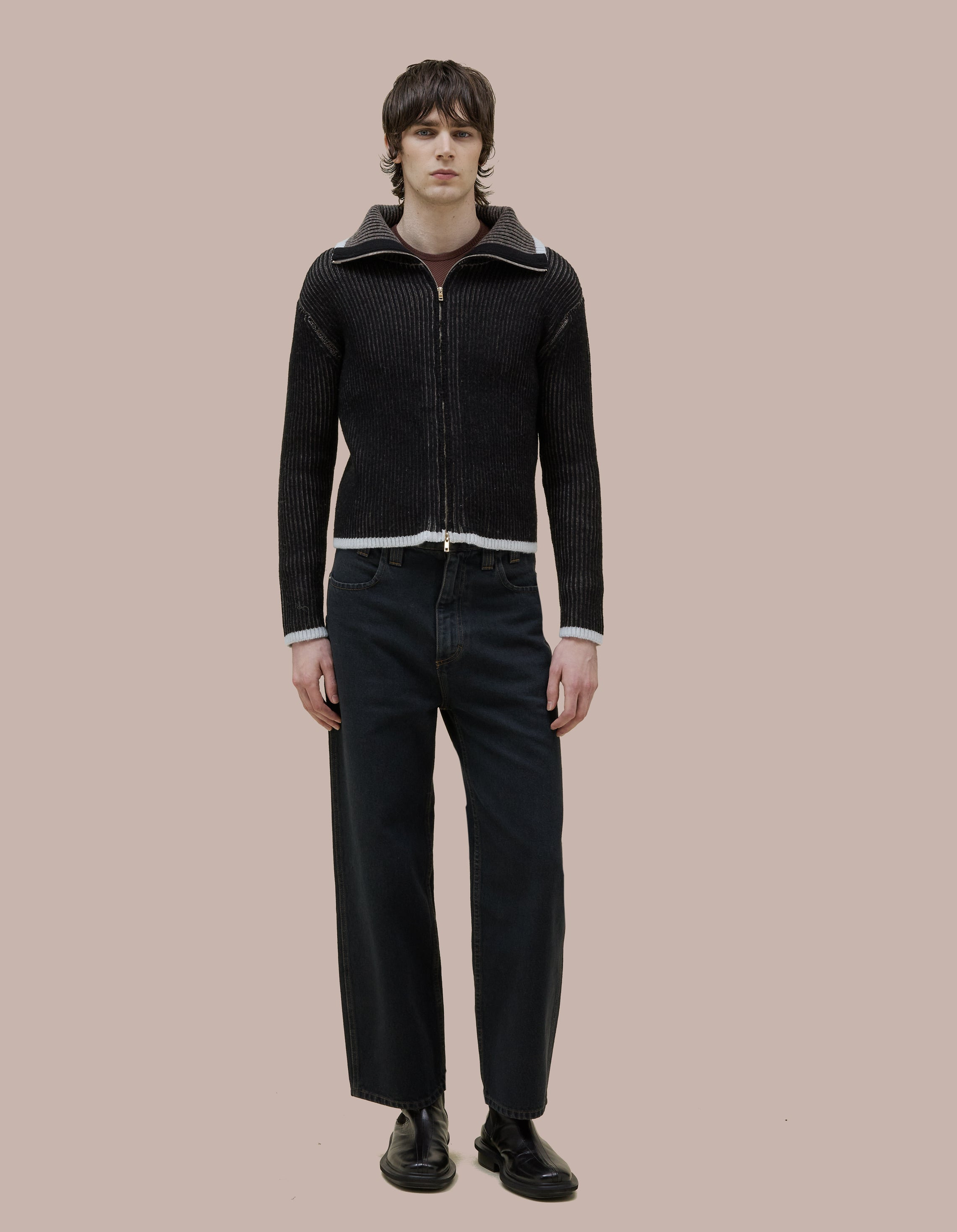 HUDDLE ZIP SWEATER - 2