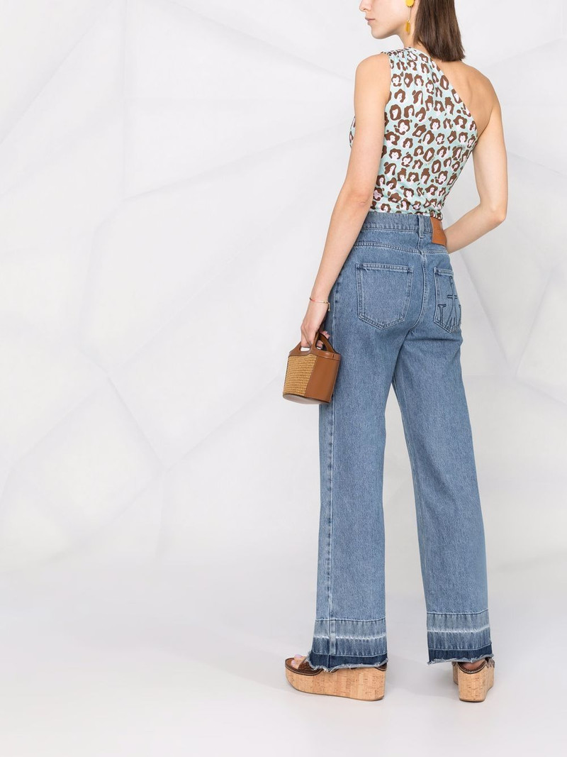Lady Leopard-print one-shoulder top 6
