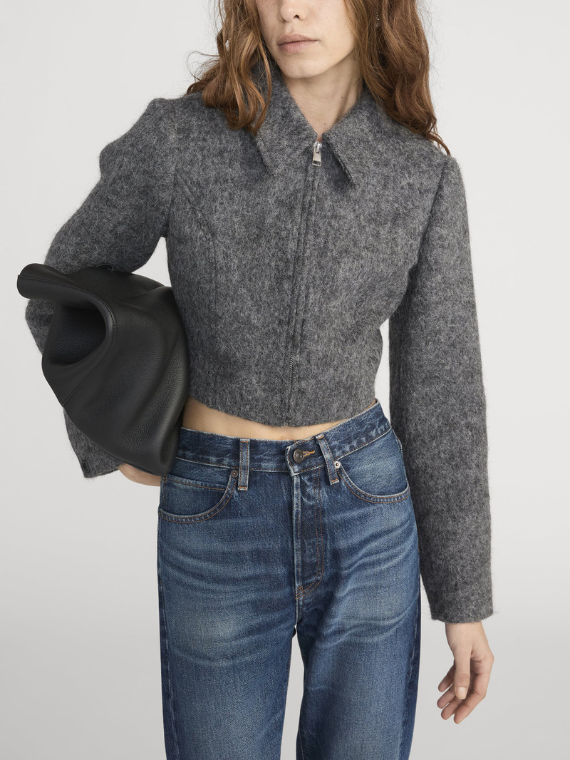 FRAME The Wool Cropped Jacket outlook