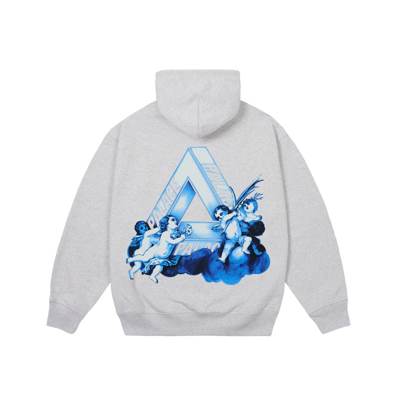 TRI-ANGELIC HOOD GREY MARL 1