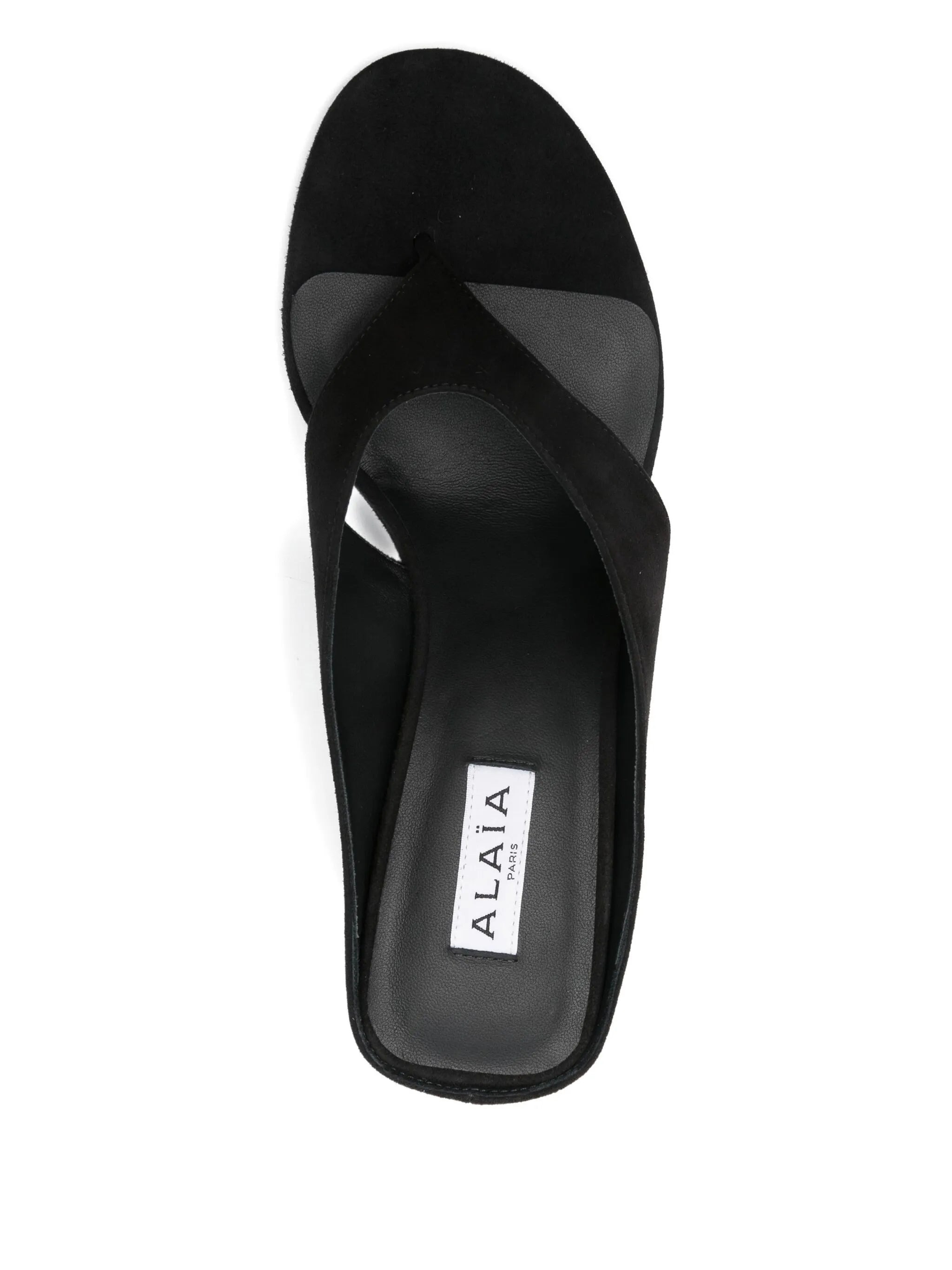 Alaïa 70mm Tong Wedge Sandals - 2
