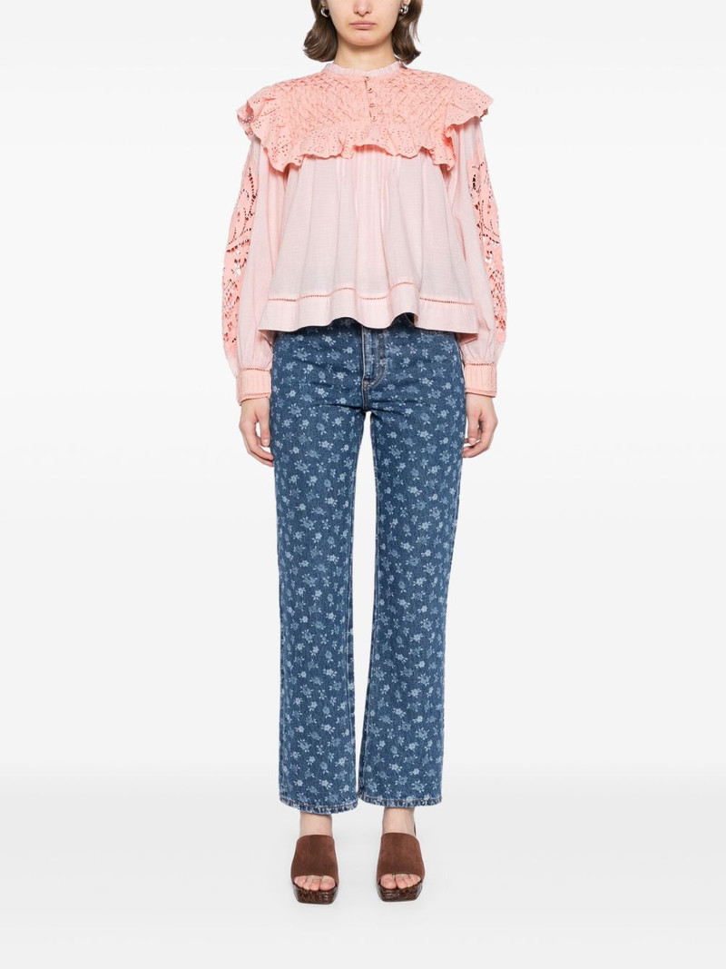 FARM RIO Rose Honeycomb blouse outlook