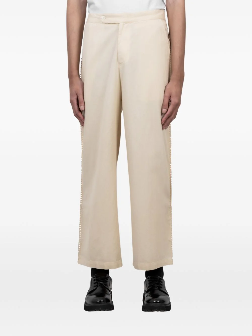 beaded trousers - 1