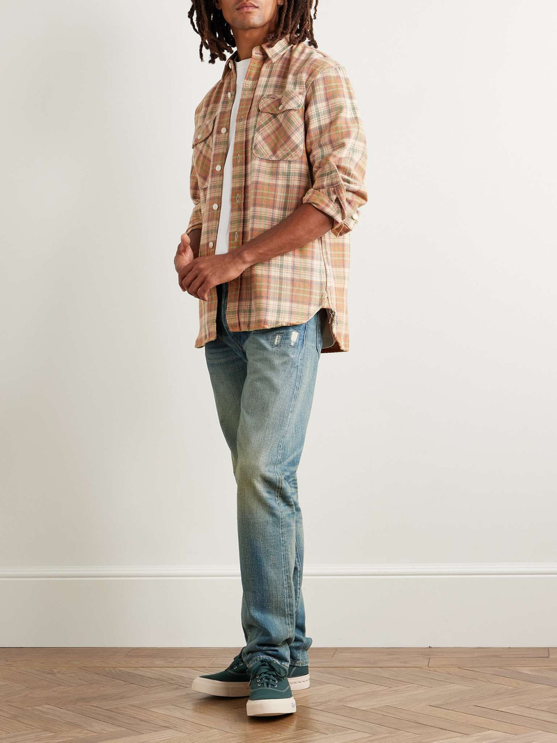 RRL by Ralph Lauren Matlock Checked Cotton Shirt outlook