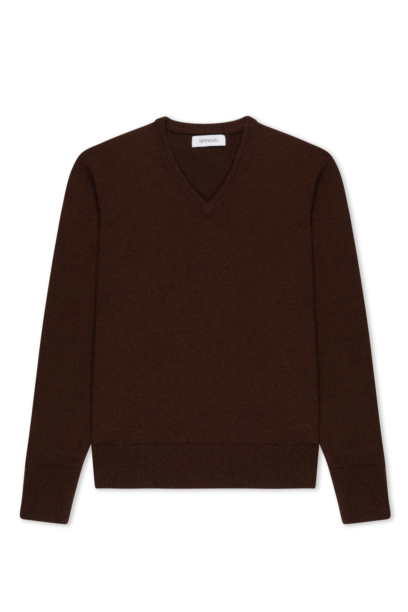 AMERICANO CASHMERE V-NECK BOYFRIEND SWEATER - 4
