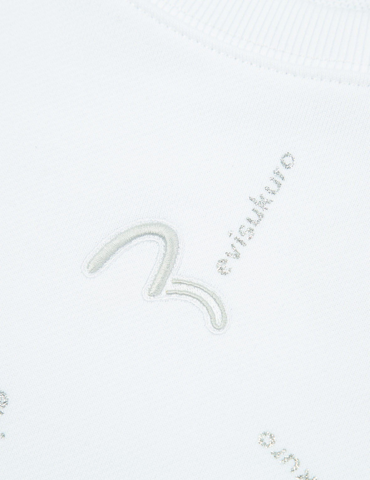 Allover Logo Glitter Print Sweatshirt - 10