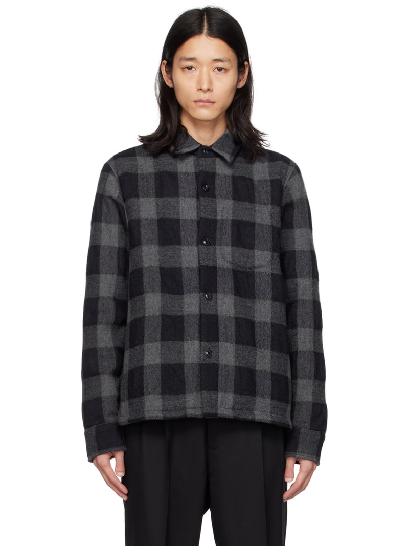 Black & Gray Insulated Shirt 1