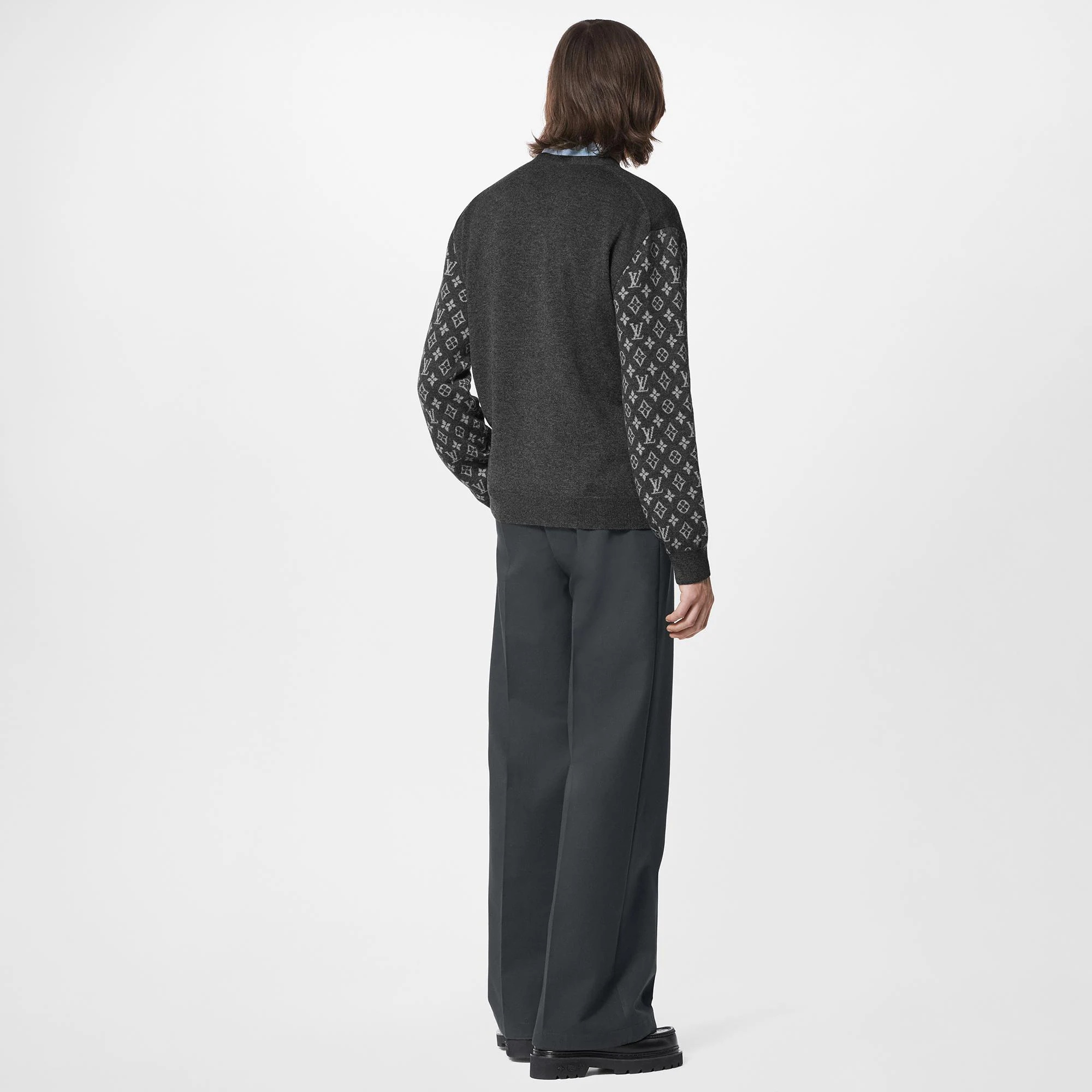 Monogram Mix Cashmere Cardigan - 3