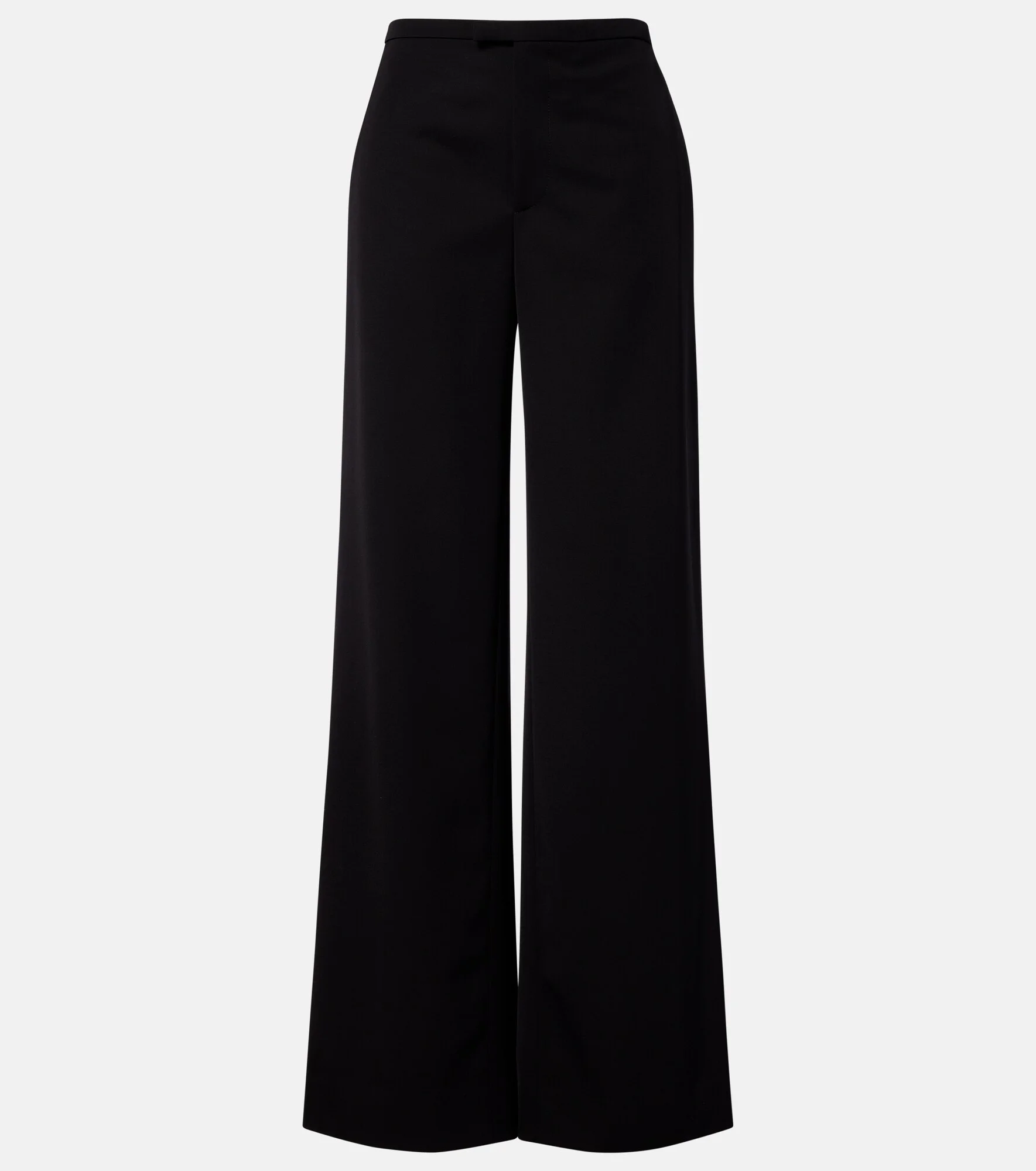Wool wide-leg pants - 1