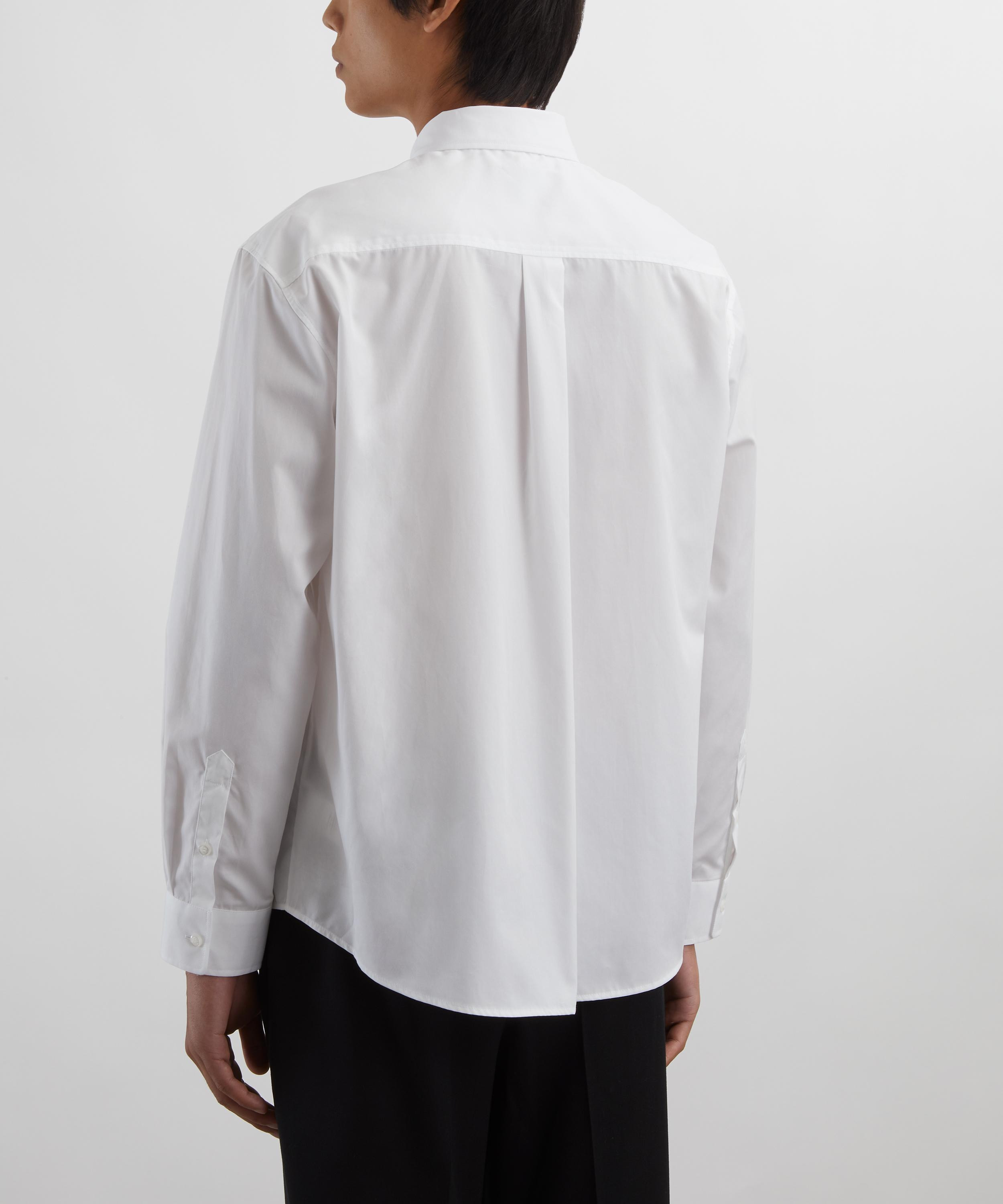 Beaded Flower Cluster Classic Shirt - 4
