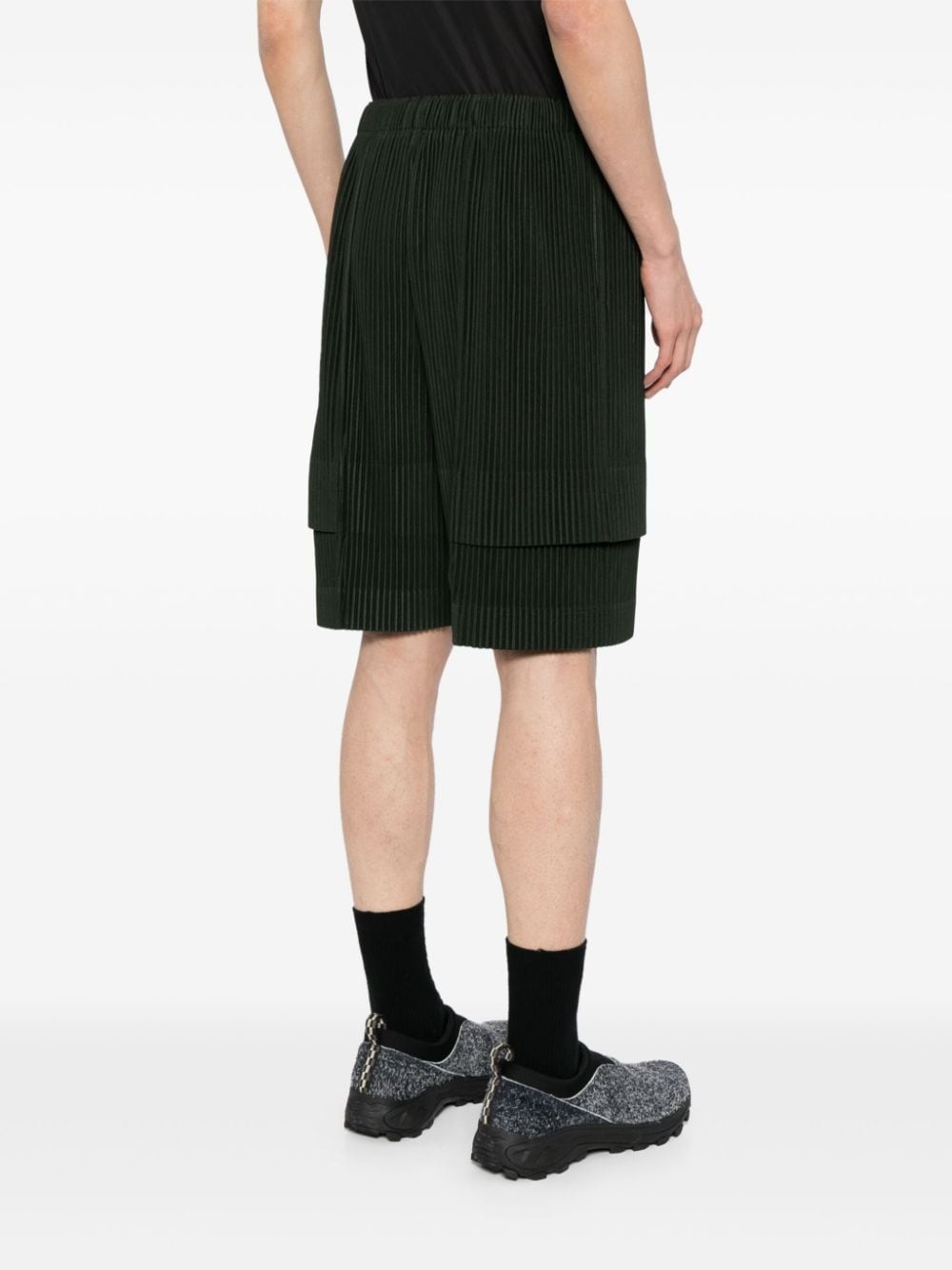 Cargo pleated Shorts - 4