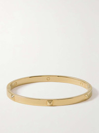Valentino Rockstud gold-tone bangle | REVERSIBLE