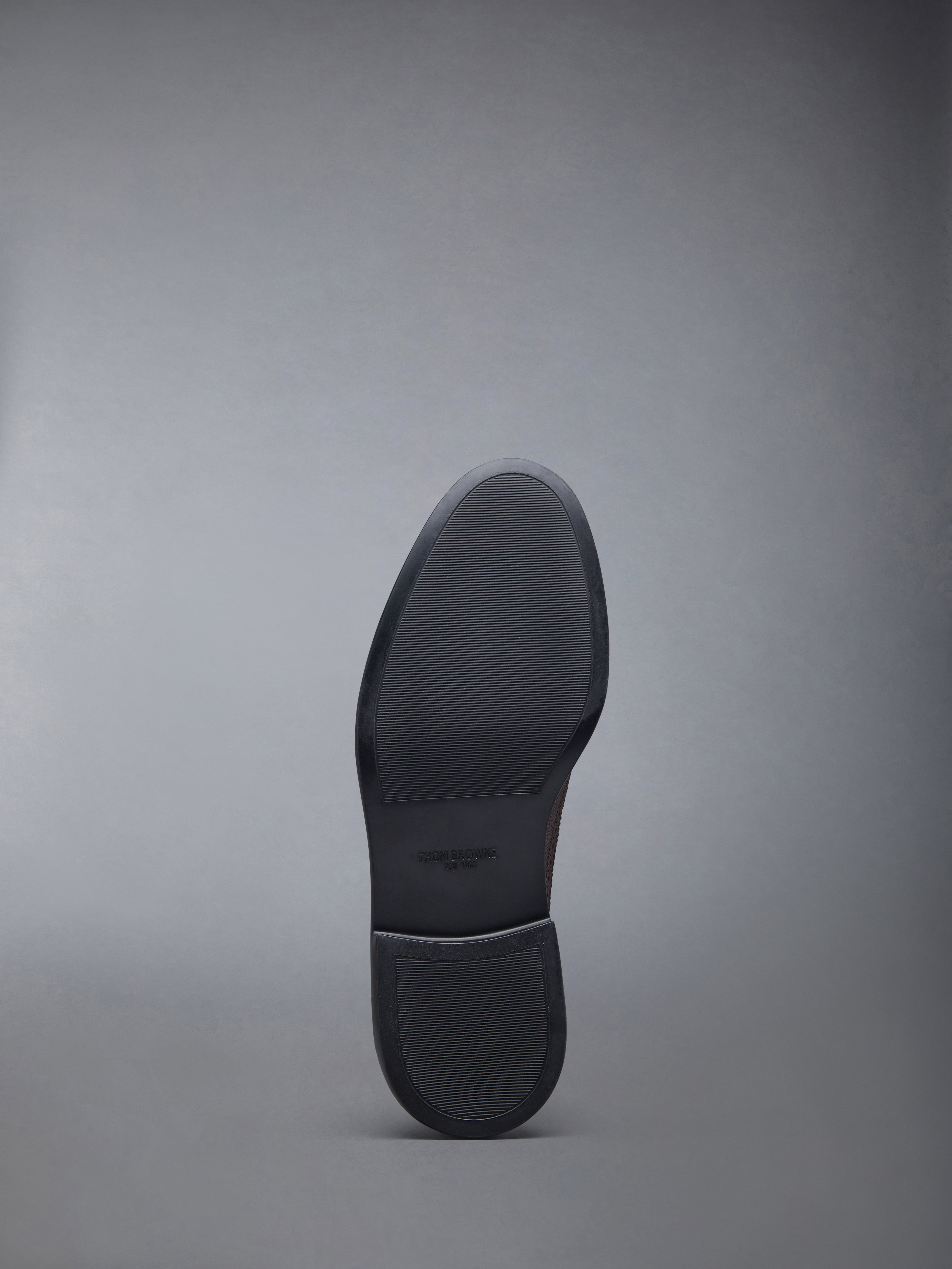 PEBBLE GRAIN LIGHTWEIGHT RUBBER SOLE LONGWING BROGUES - 6