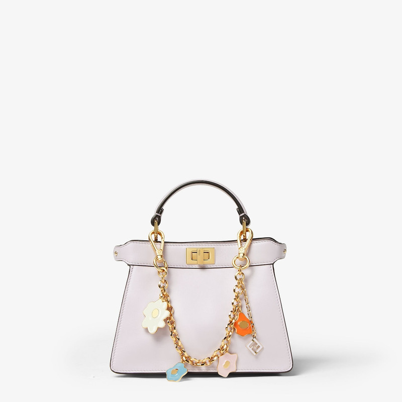 FENDI Sunny Side Flowers Chain Charm Gold-colored metal charm outlook