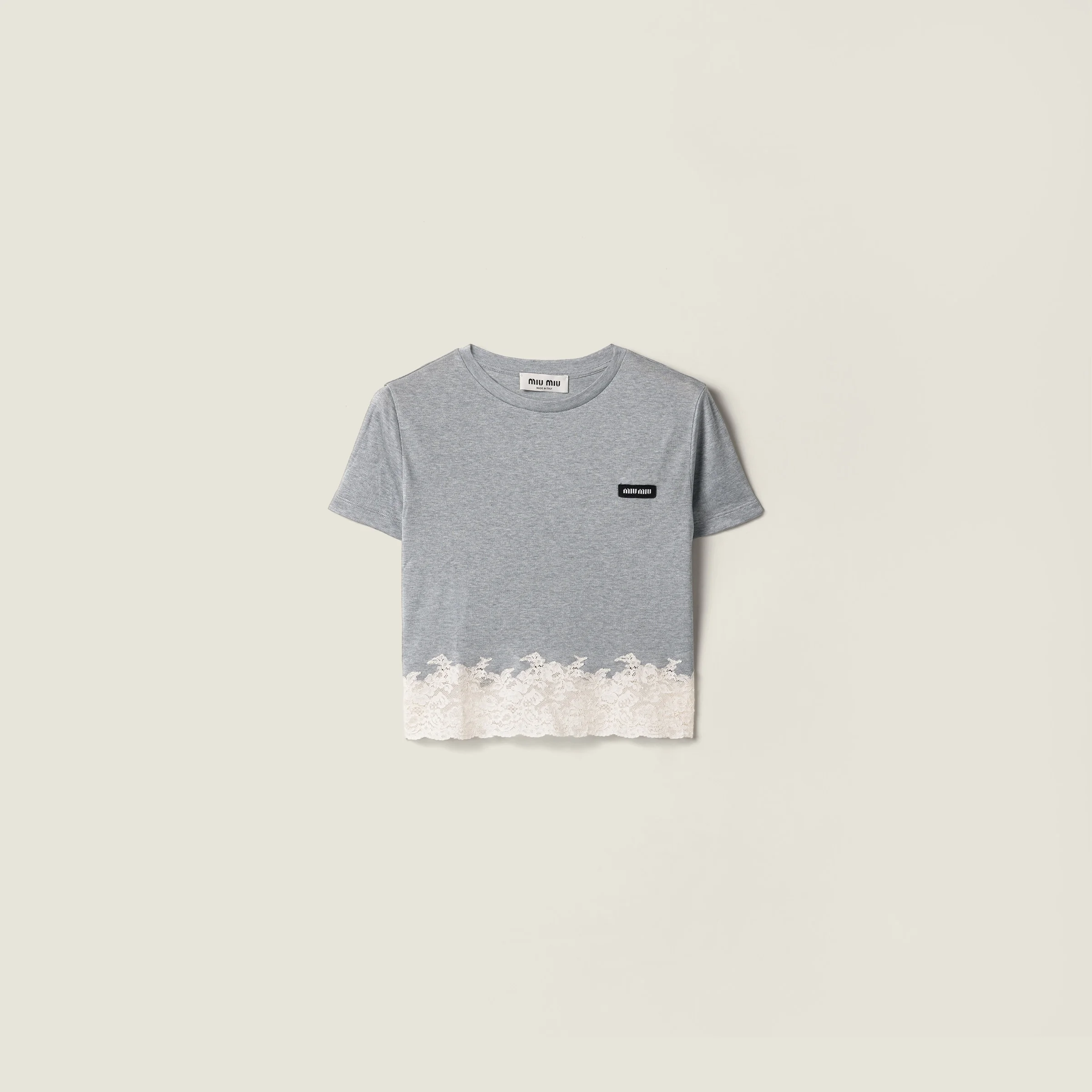 Silk jersey top - 1