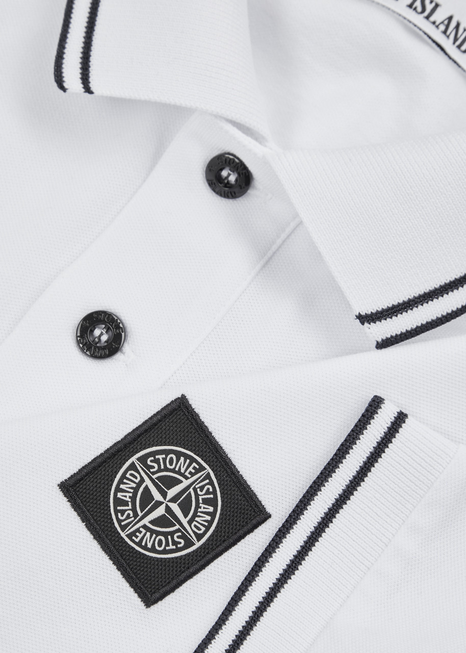 Piqué cotton polo shirt - 5