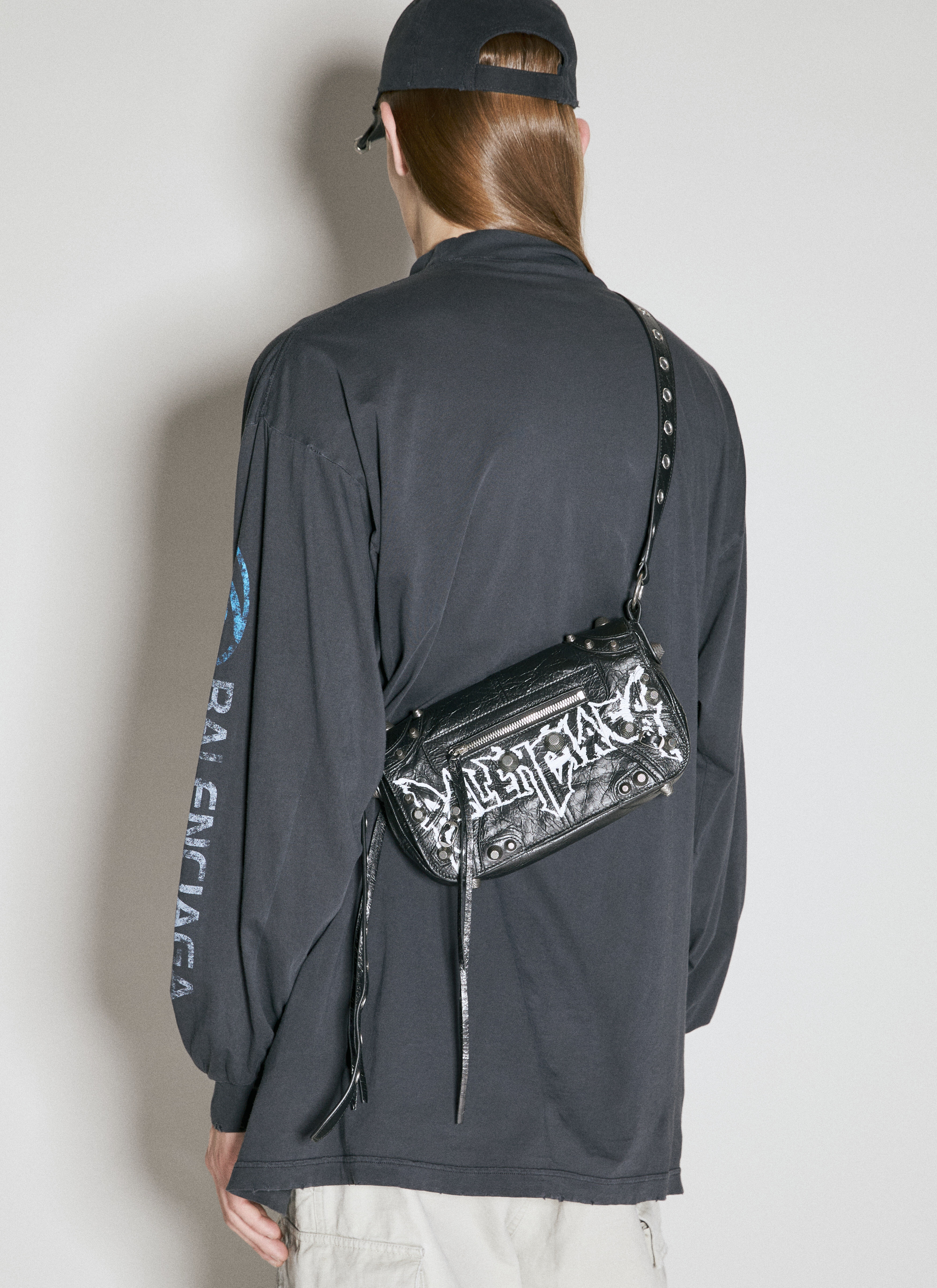 ★【BALENCIAGA】 LE CARGO XS FLAP CROSSBODY BAG★ Balenciaga Le Cagole Xs Flap Crossbody Bag in White for Men
