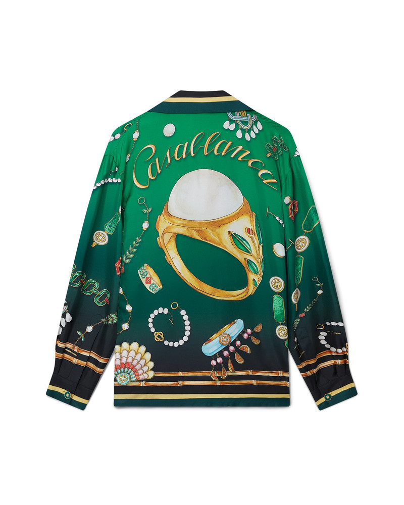 CASABLANCA La Boite A Bijoux Silk Shirt | Casablanca Paris outlook