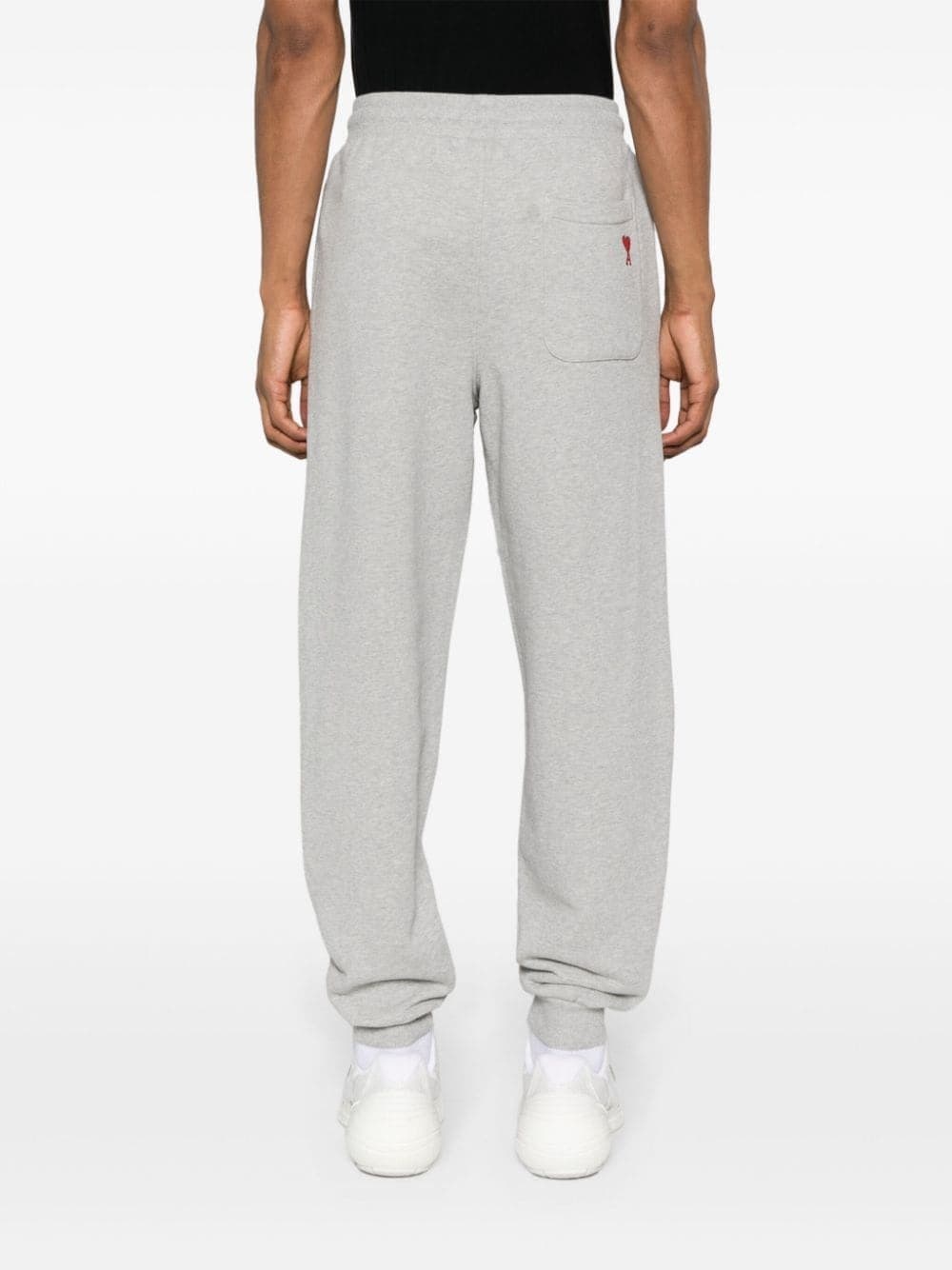 Ami de Coeur-embroidered track pants - 4