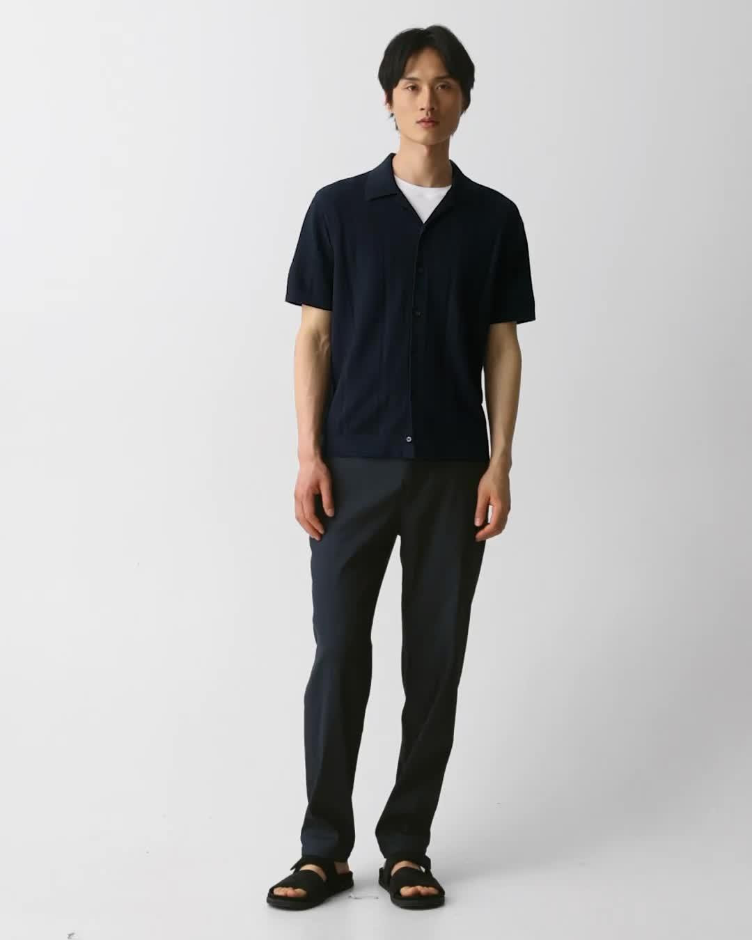 Camp Collar Shirt in Cotton Light Twist - 7