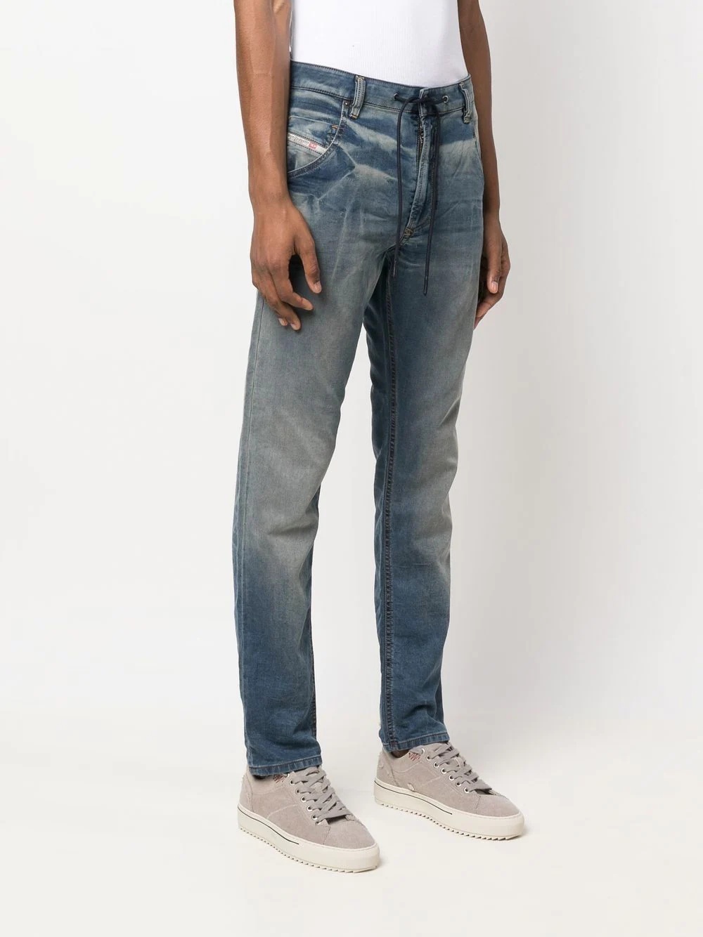 low-rise straight-leg jeans - 3