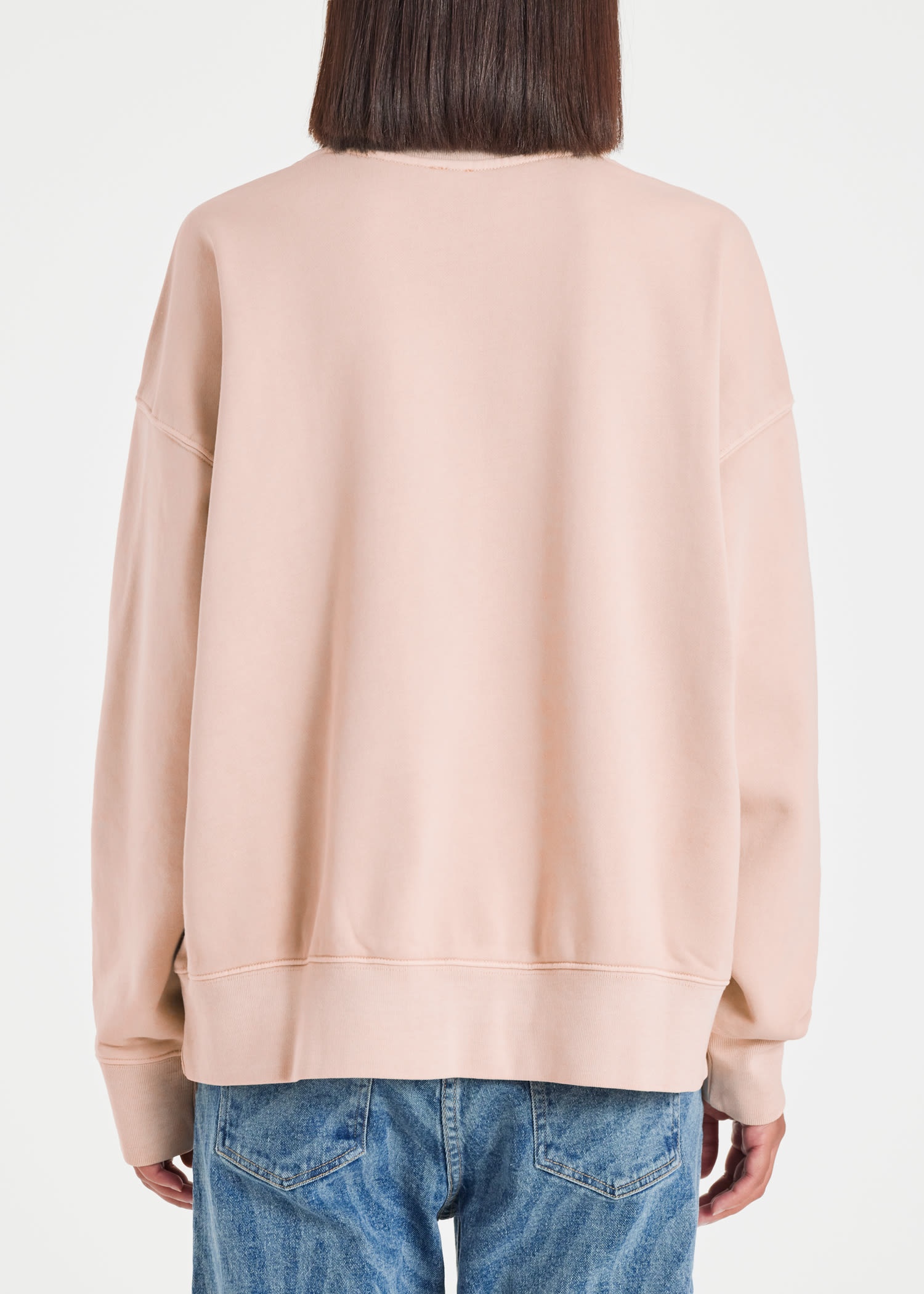 Acid Wash 'Happy' Sweatshirt - 4