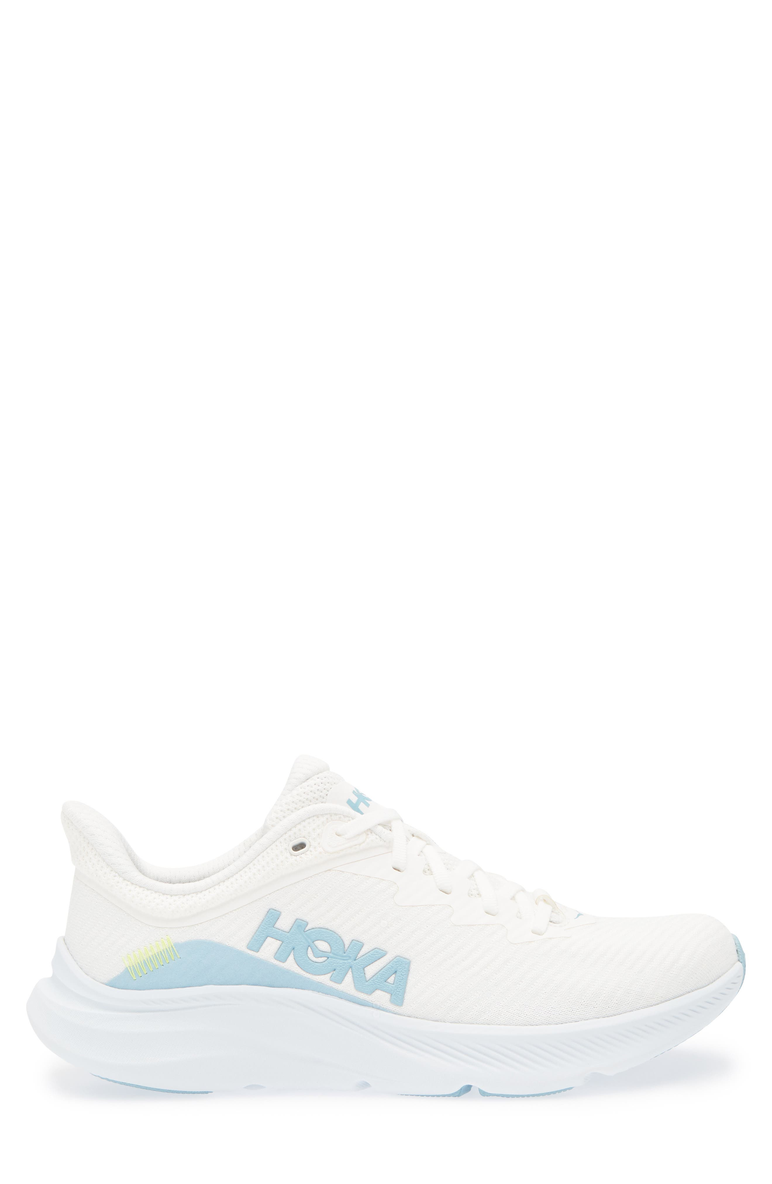 HOKA Solimar Running Shoe in White /Tundra Blue at Nordstrom - 3