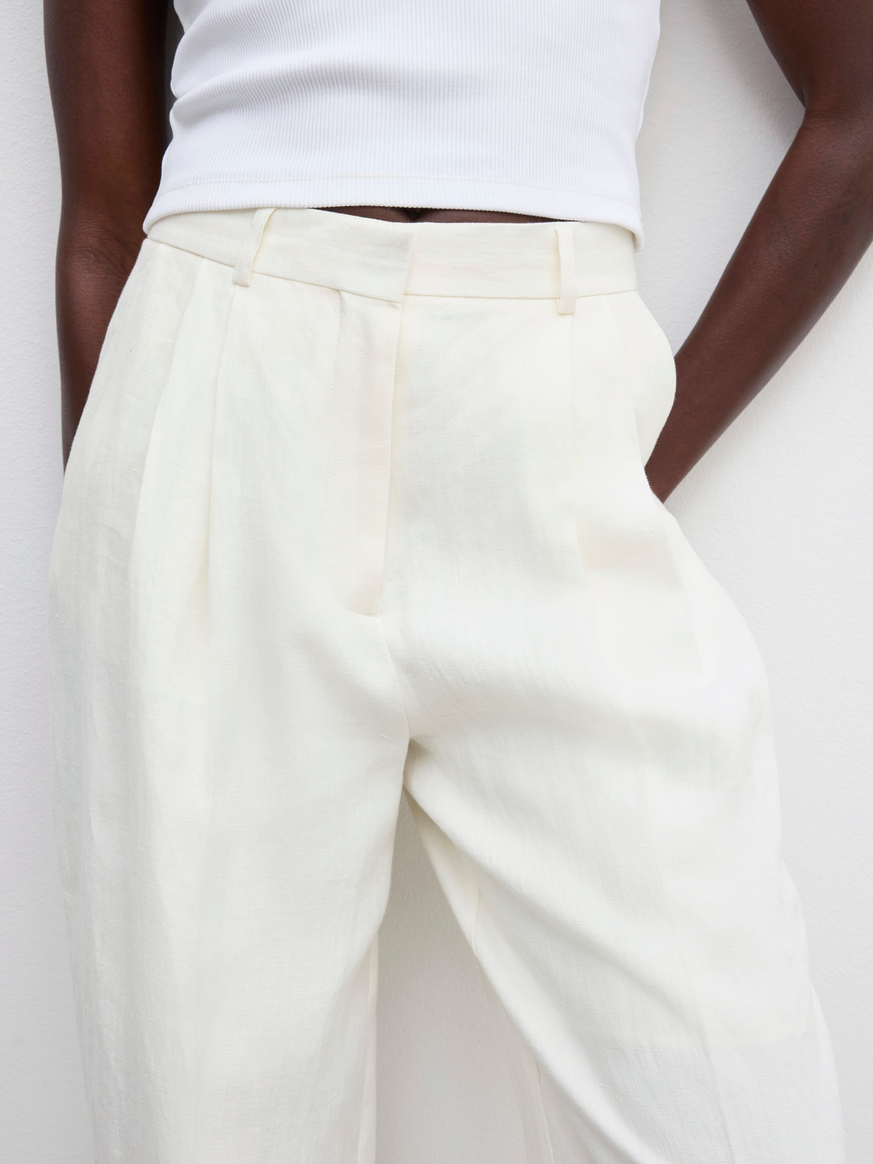 Wide suit trousers - 3