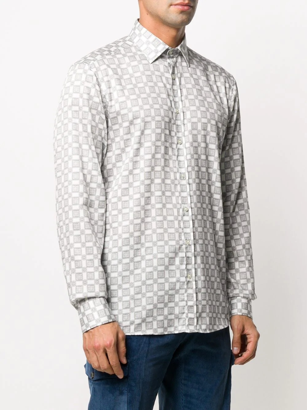 all-over print shirt - 3