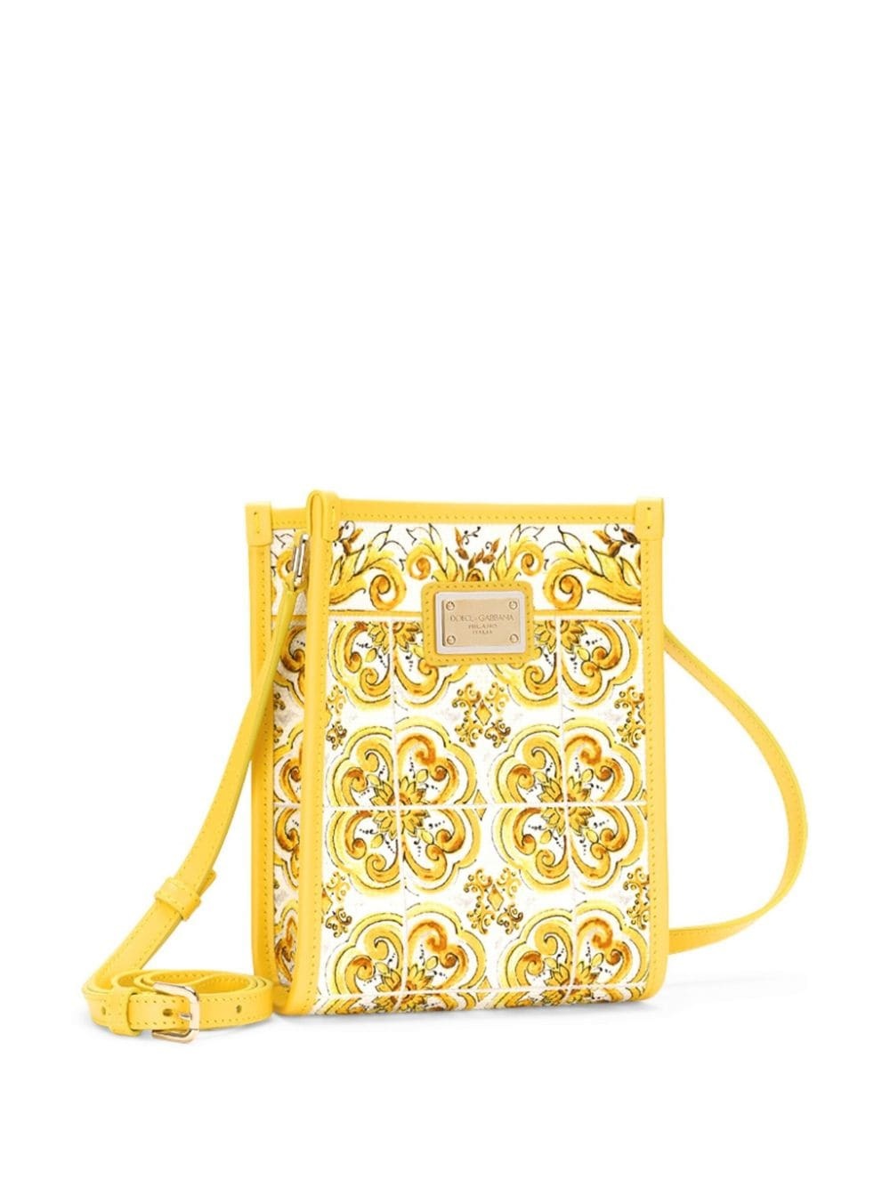 Majolica-print cross body bag - 3