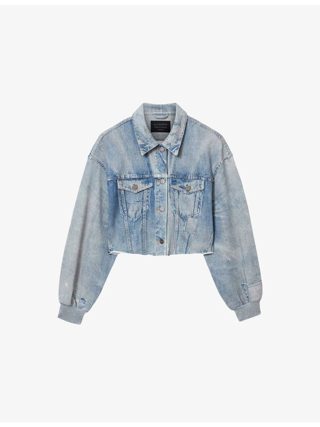 Anders Denim-Effect Cotton Shacket - 1