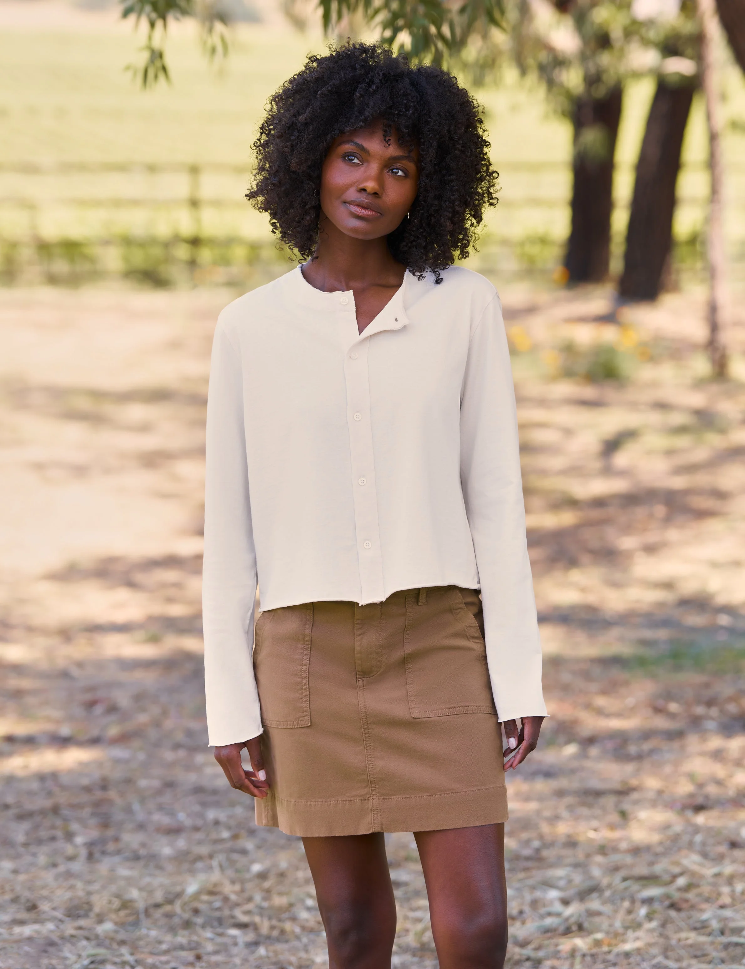 T-Shirt Cardigan - 1