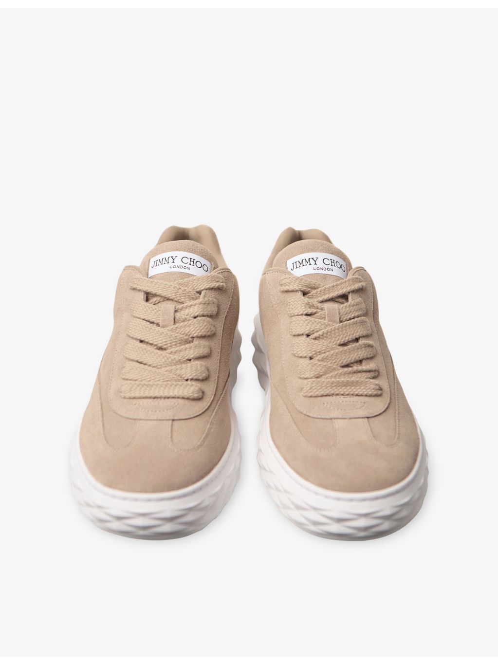 Diamond Maxi Suede Low-Top Trainers - 2