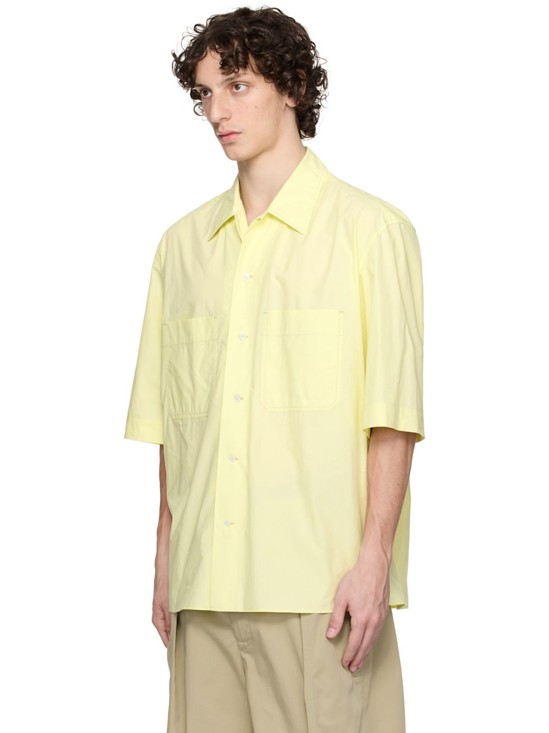 Lemaire Yellow 'Convertible' Shirt outlook
