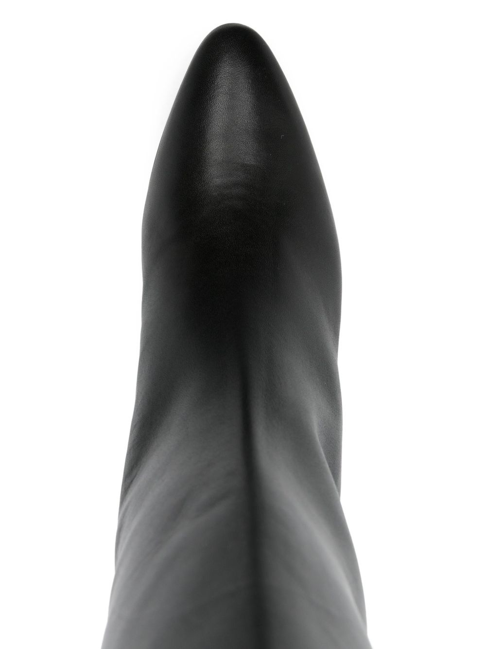 50mm leather knee-high boots - 4