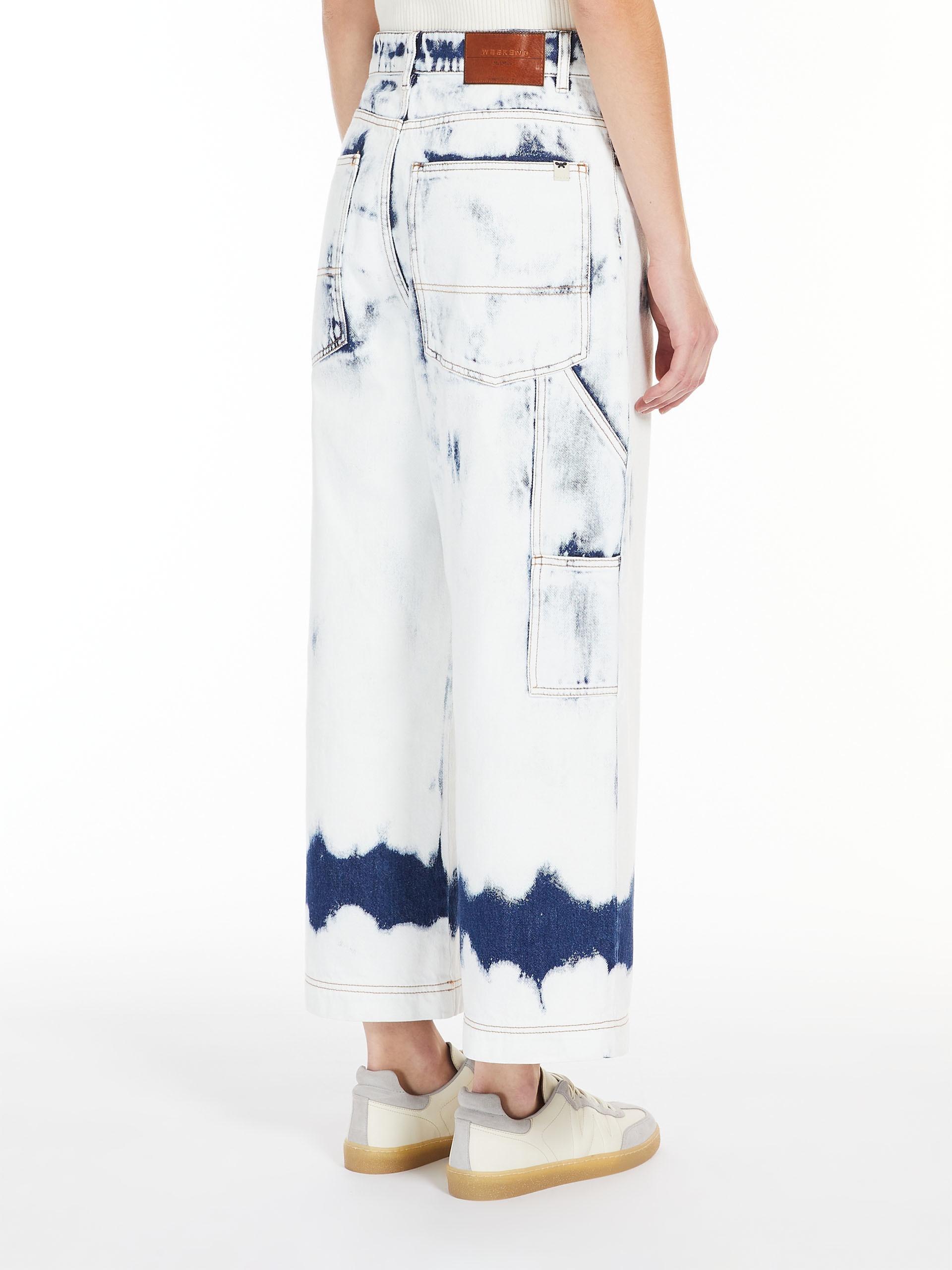 TUONO Denim cropped jeans - 4