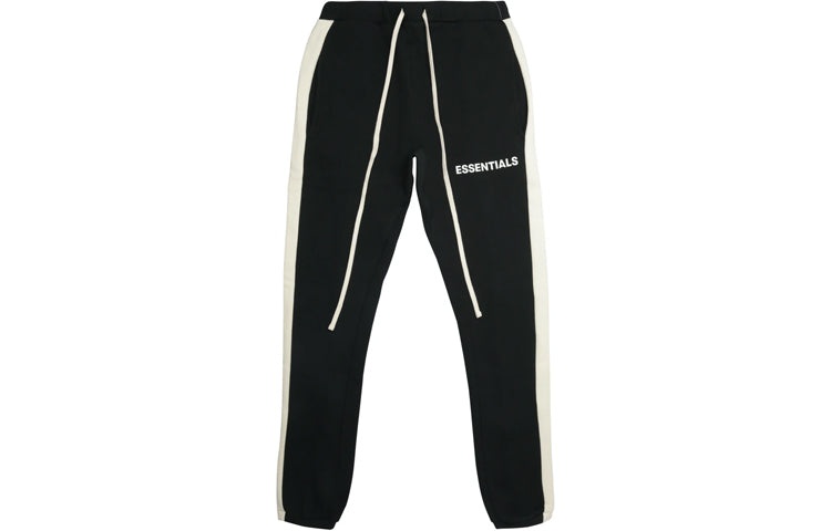 Fear of God Essentials SS20 Side Stripe Sweatpants Black FOG-SS20-127 - 2