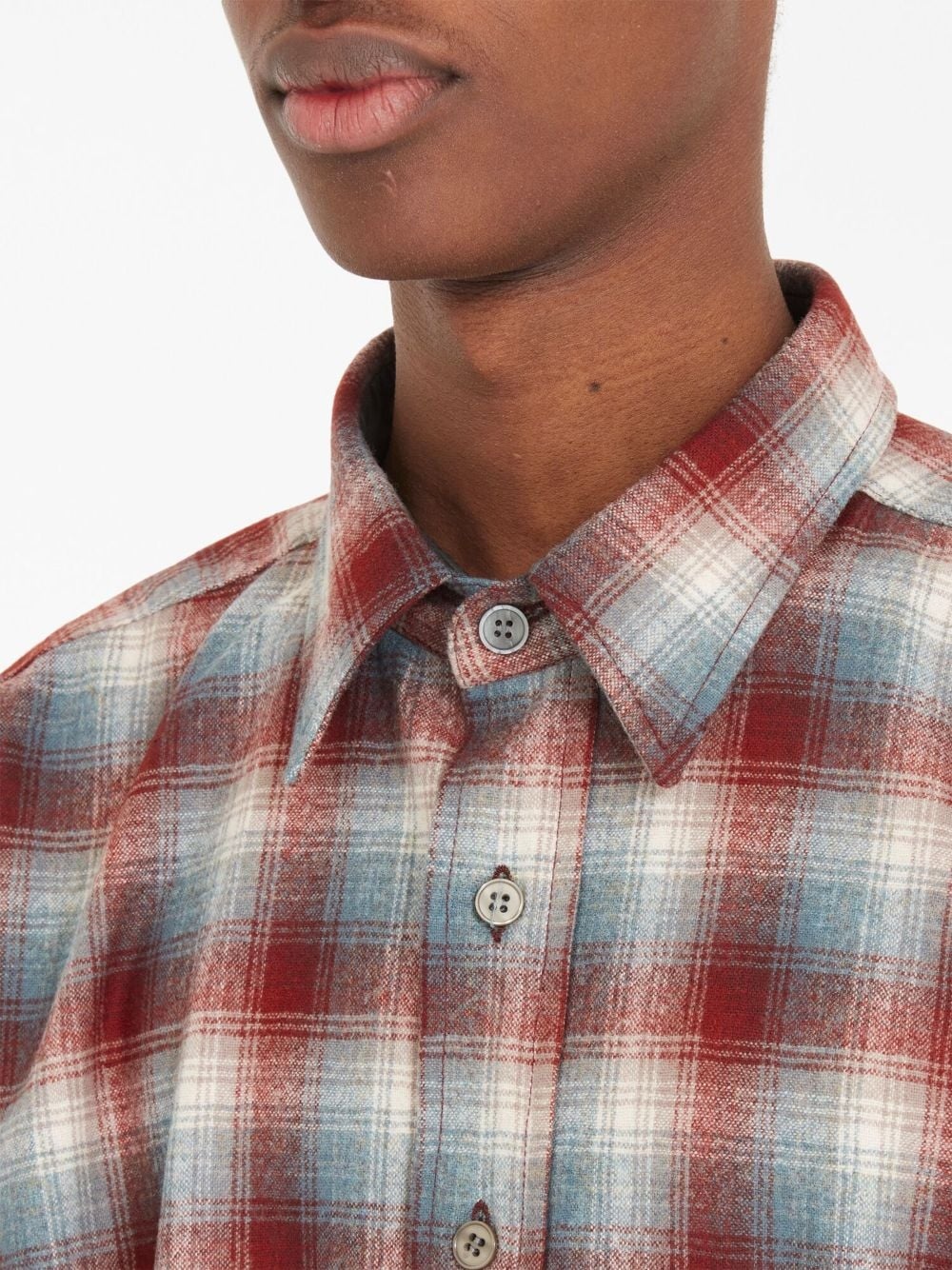 Pendleton checked-wool shirt - 6