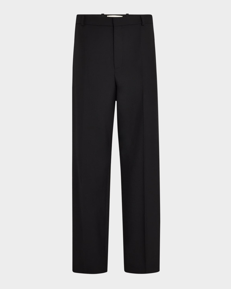 SAINT LAURENT Men's Wool Gabardine Pants outlook