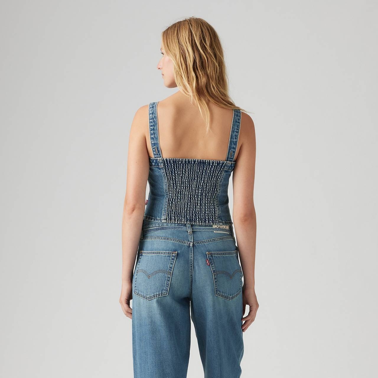 SCULPTED BUSTIER TOP - 4