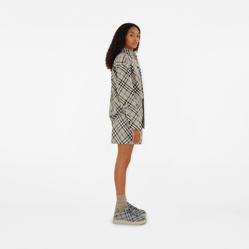 Check Cotton Shirt 3
