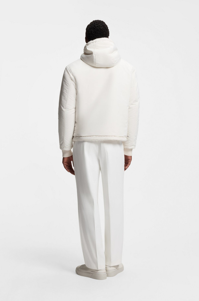 BOSS X STEIFF REVERSIBLE JACKET IN TEDDY 4