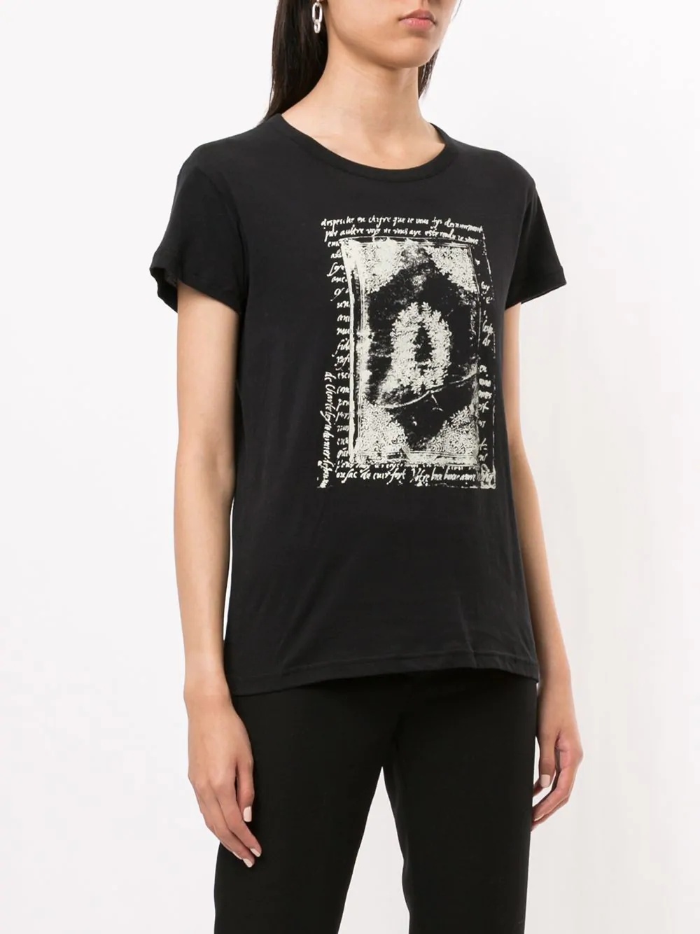 graphic print T-shirt - 3