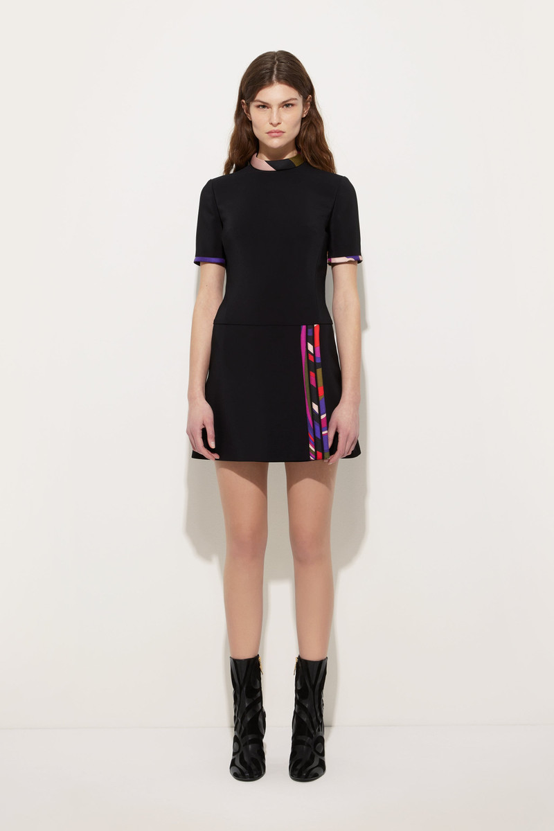 PUCCI FLARED DRESS WITH PRINTED DETAILS outlook