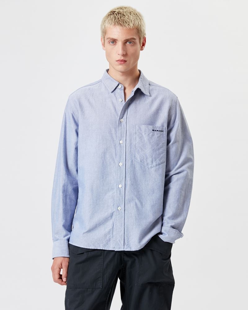 JASOLO OXFORD COTTON SHIRT - 4