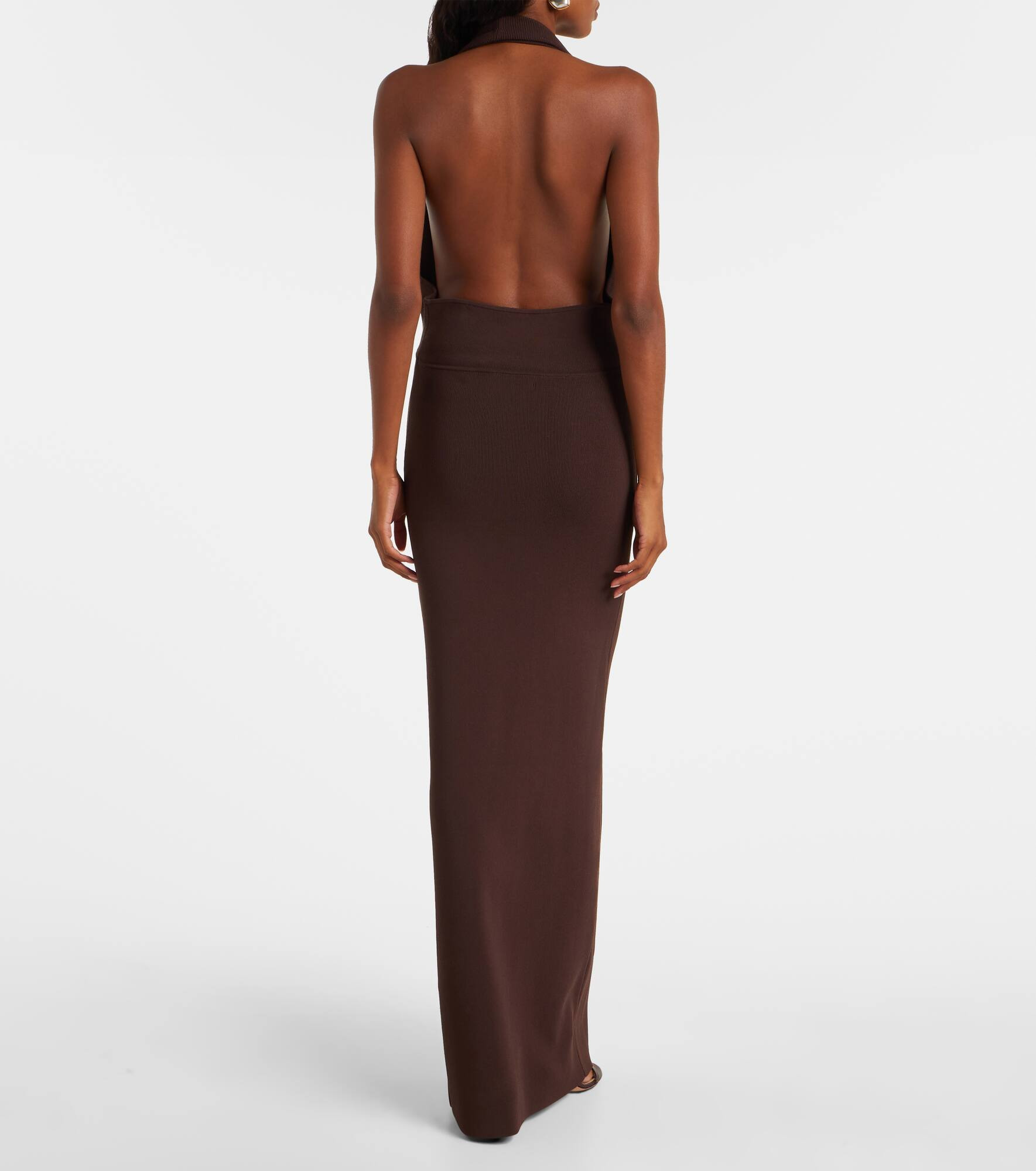 Jersey maxi dress - 3