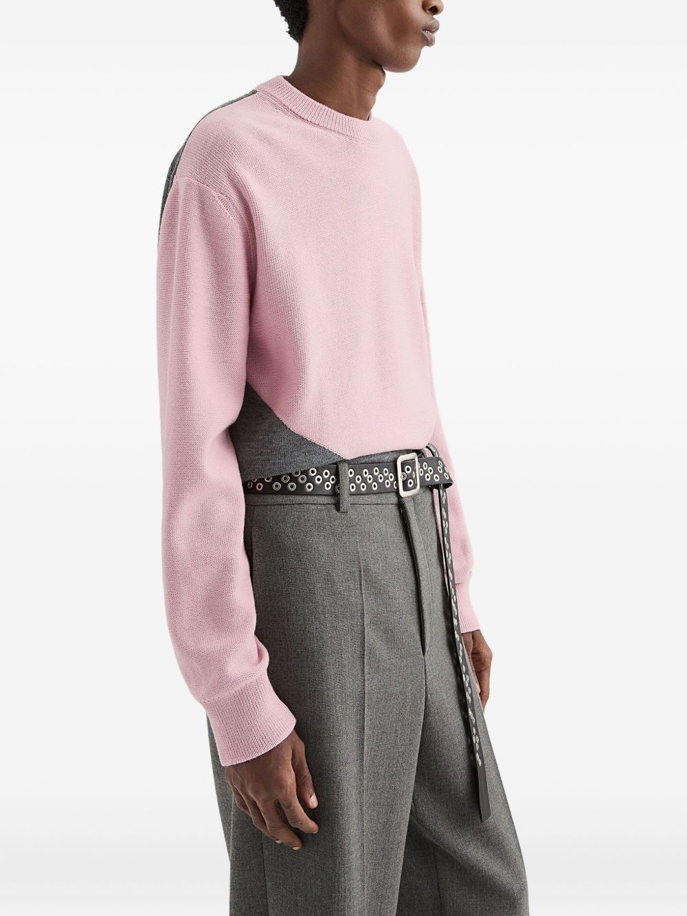 colourblock sweater - 4